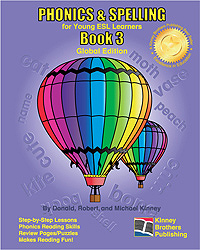 Phonics and Spelling Book 3 Kinney Brothers Publishing