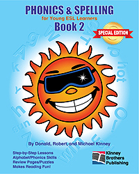 Phonics and Spelling Book 2 Special Edition Kinney Brothers Publishing